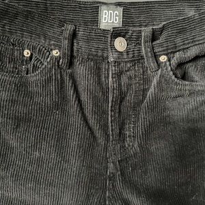 Black corduroy BDG jeans